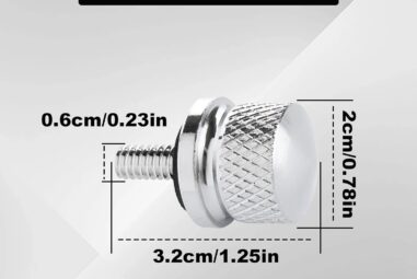 Chrome Aluminium Seat Bolt Screw Review