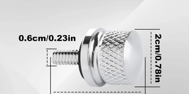 Chrome Aluminium Seat Bolt Screw Review