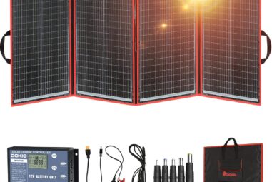 DOKIO 160W 18V Portable Solar Panel Kit Review