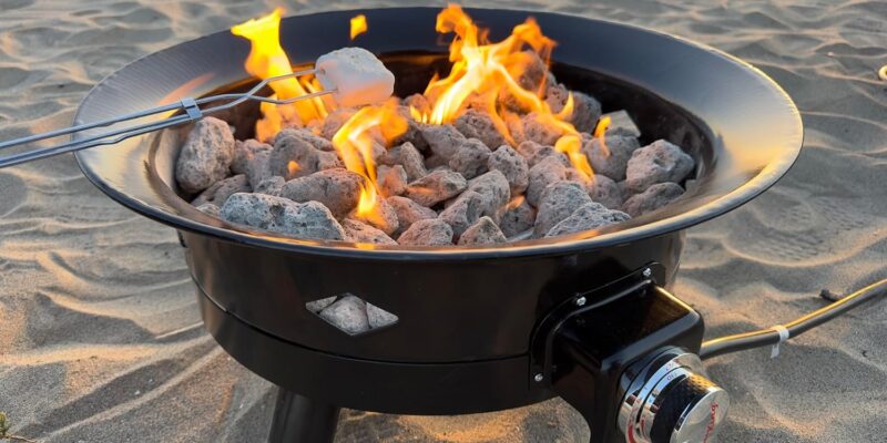 Flame King Smokeless Propane Fire Pit Review