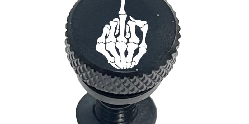 Flip Off Middle Finger Knurled Aluminum Rear Seat Bolt Review