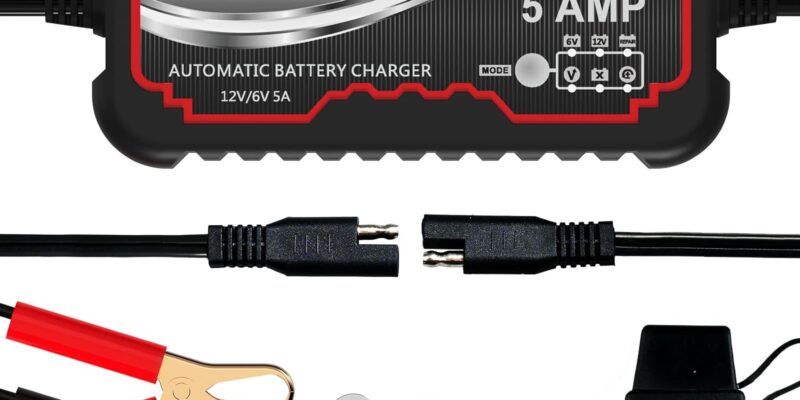 FOVAL 5A Smart Car Battery Charger Review