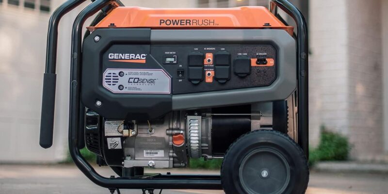 Generac 7676 GP8000E Portable Generator Review