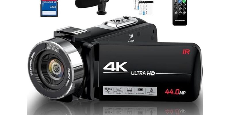 Camcorder Video Camera 4K Ultra HD Review