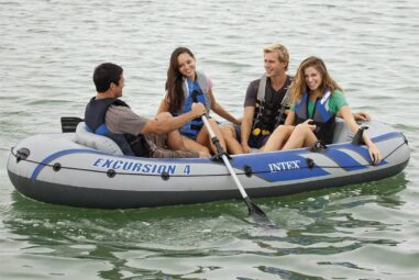 INTEX Excursion Inflatable Boat Series: Deluxe 54in Aluminum Oars Review