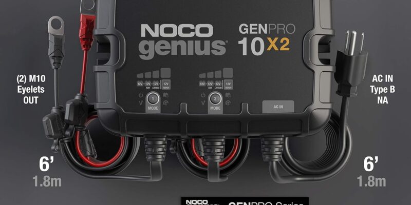 NOCO Genius GENPRO10X2 2-Bank Battery Charger Review