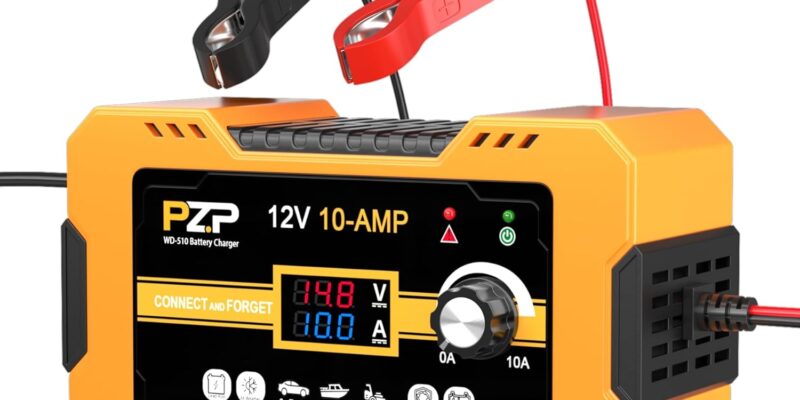 PZP 12V 10A Manual Battery Charger Review