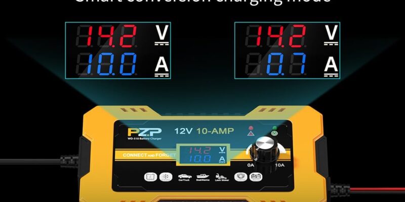 PZP 12V 6A Manual Battery Charger Review