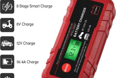 Sailnovo 4A Smart Car Battery Charger Review