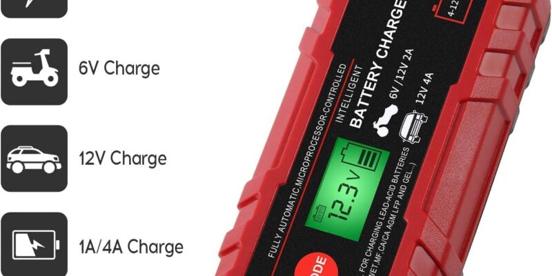 Sailnovo 4A Smart Car Battery Charger Review