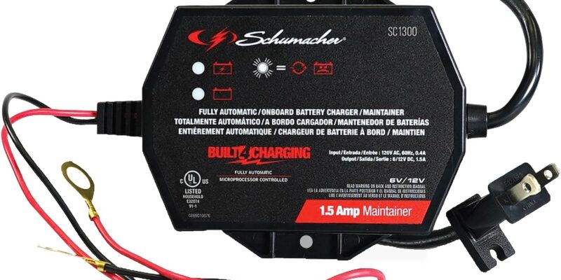 Schumacher SC1300 battery charger review