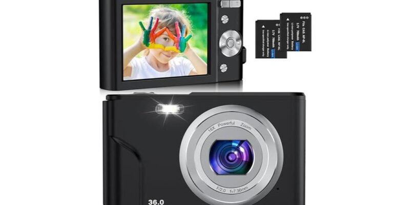 Kids Digital Camera Review: 1080P 36MP Compact Zoom