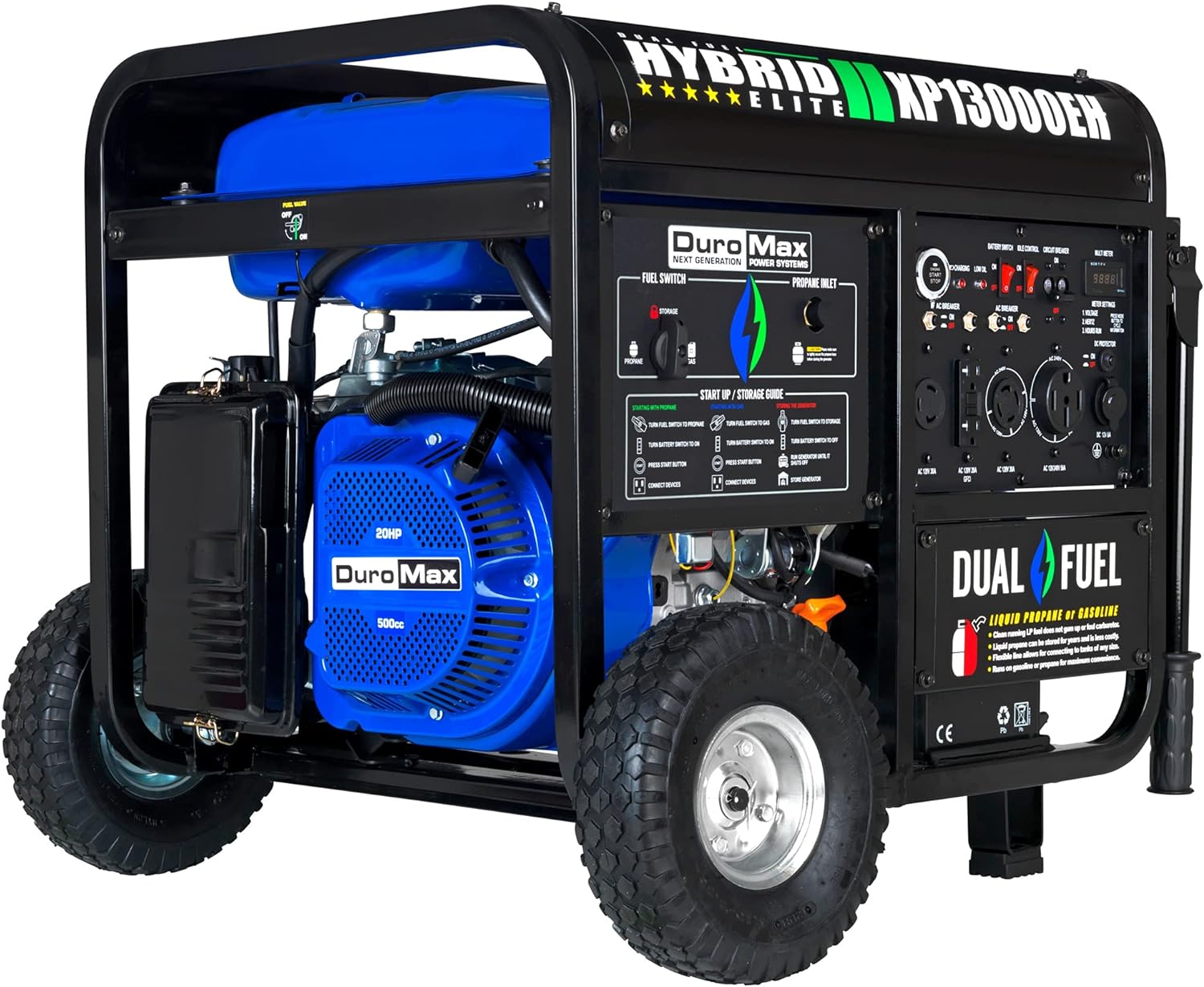 DuroMax XP13000EH Dual Fuel Portable Generator Review