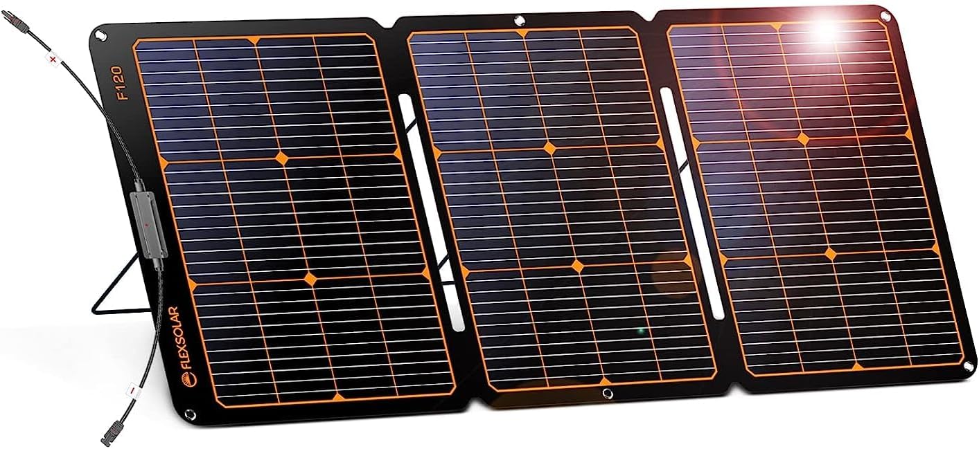 120W Portable Solar Panel Charger Review