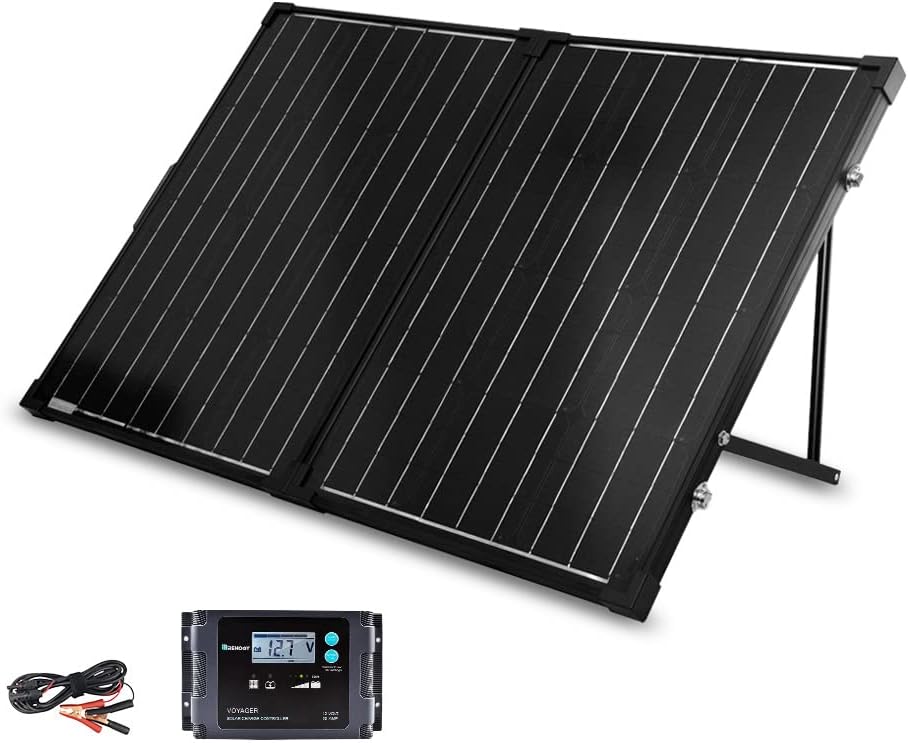 Renogy 200 Watt 12 Volt Portable Solar Panel with Waterproof 20A Charger Controller, Foldable 100W Solar Panel Suitcase with Adjustable Kickstand, Solar Charger for Power Station RV Camping Off Grid - Renogy 200W Solar Panel Review