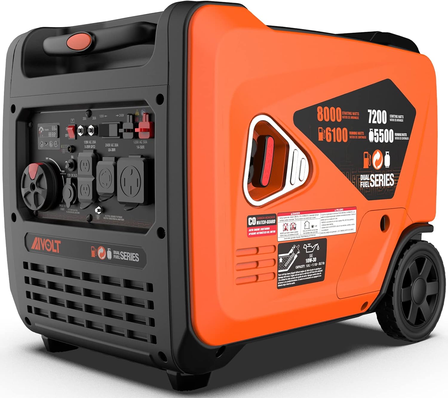 AIVOLT 8000 Watts Dual Fuel Portable Inverter Generator Review