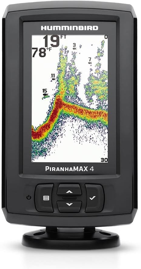 Humminbird 410150-1 PIRANHAMAX 4 Fish Finder,Black - Humminbird 410150-1 PIRANHAMAX 4 Fish Finder Black Review