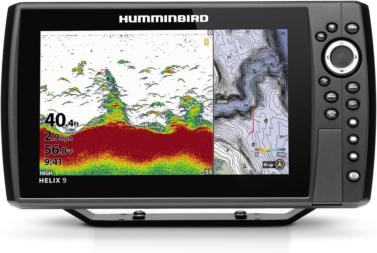 Humminbird 411360-1 Helix 9 Chirp GPS G4N Fish Finder - Helix 9 Chirp GPS G4N Fish Finder Review