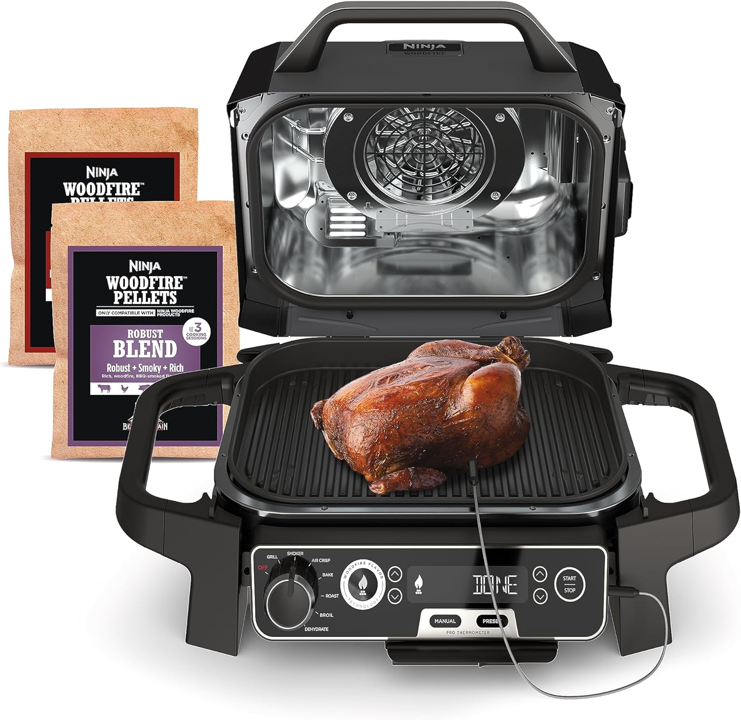 Ninja Woodfire Pro 7-in-1 Grill & Smoker With Thermometer Review