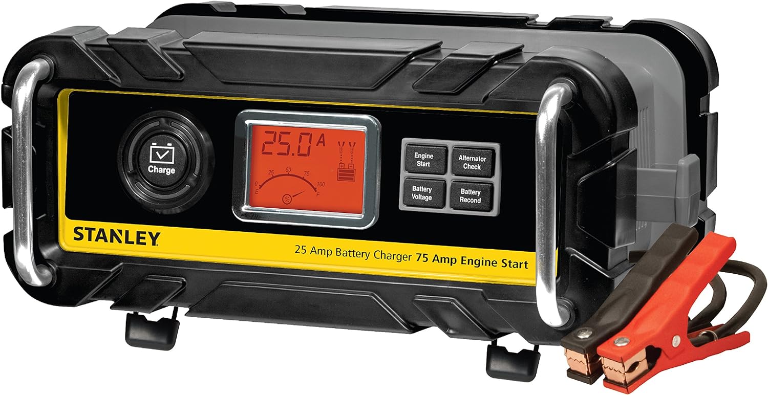 STANLEY BC25BS Smart 12V Battery Charger for Car/Marine Charging - STANLEY BC25BS Smart 12V Battery Charger Review