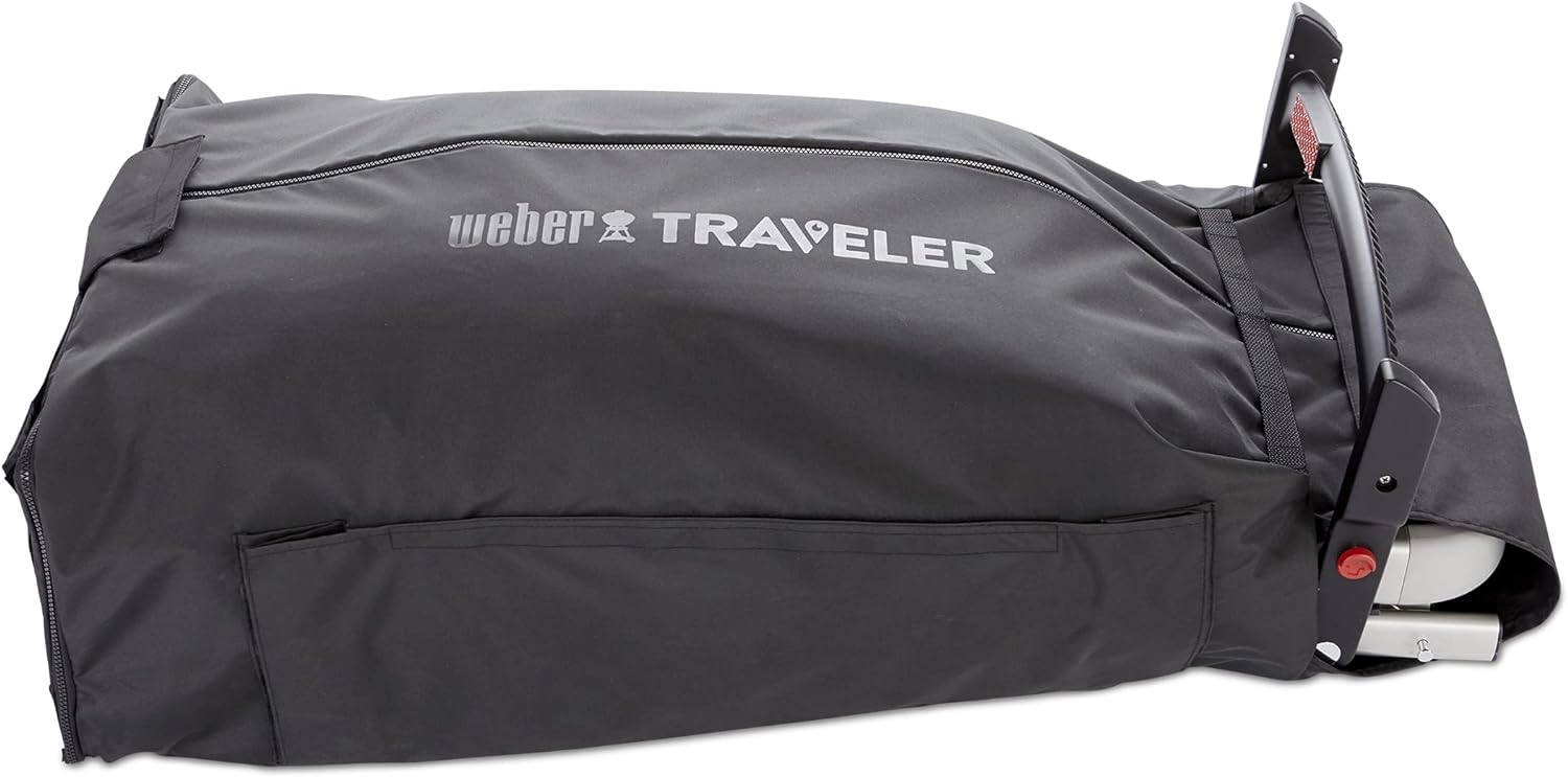 Weber Traveler Portable Gas Grill, Black - Weber Traveler Portable Gas Grill Review