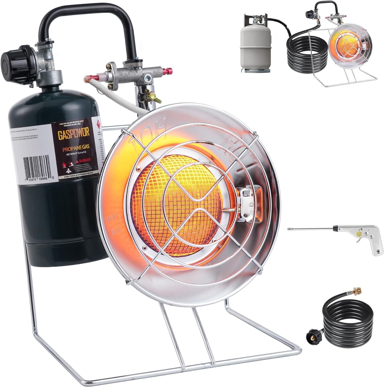 GASPOWOR Propane Heater Review