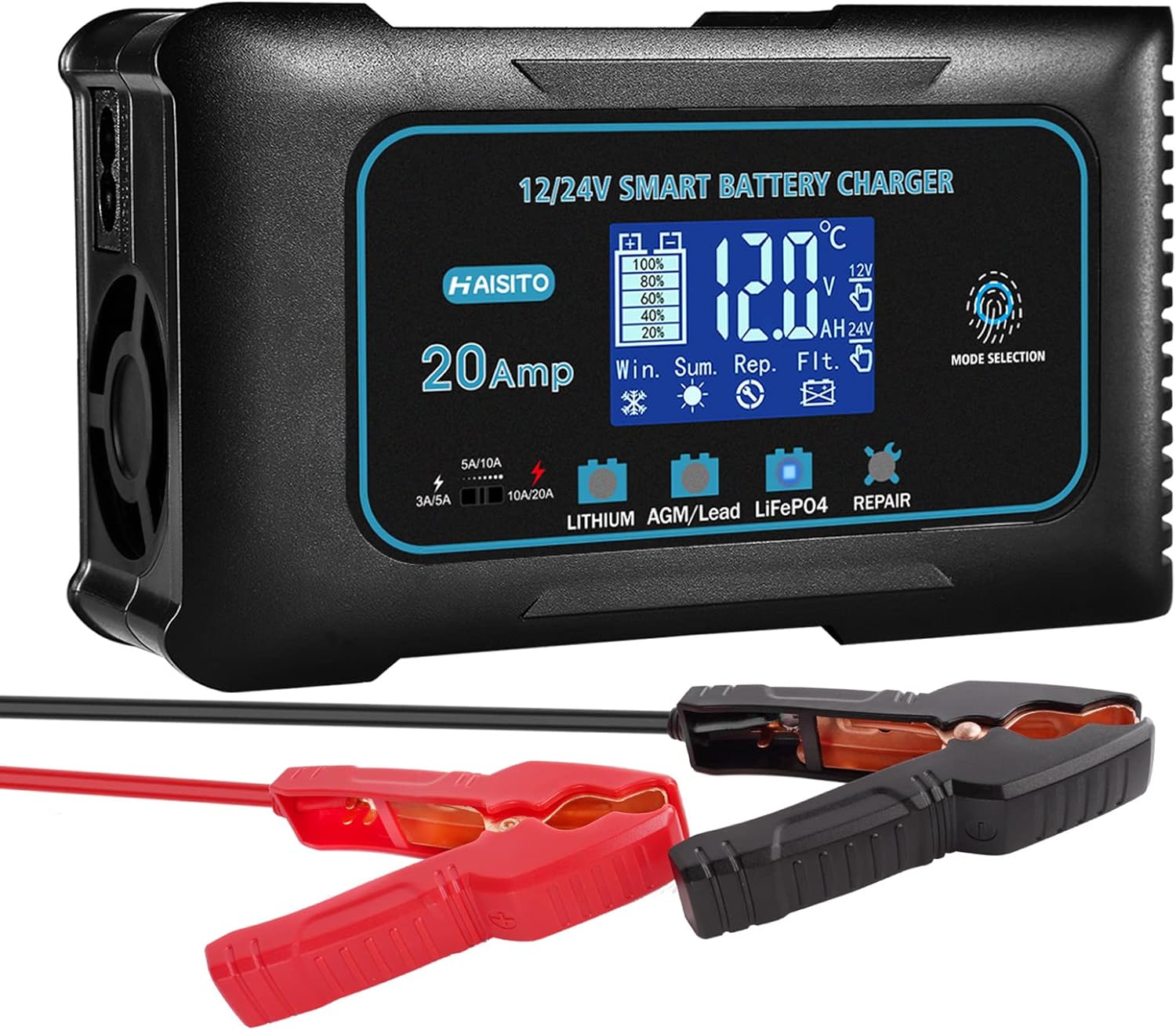 20 Amp Lithium Battery Charger Review