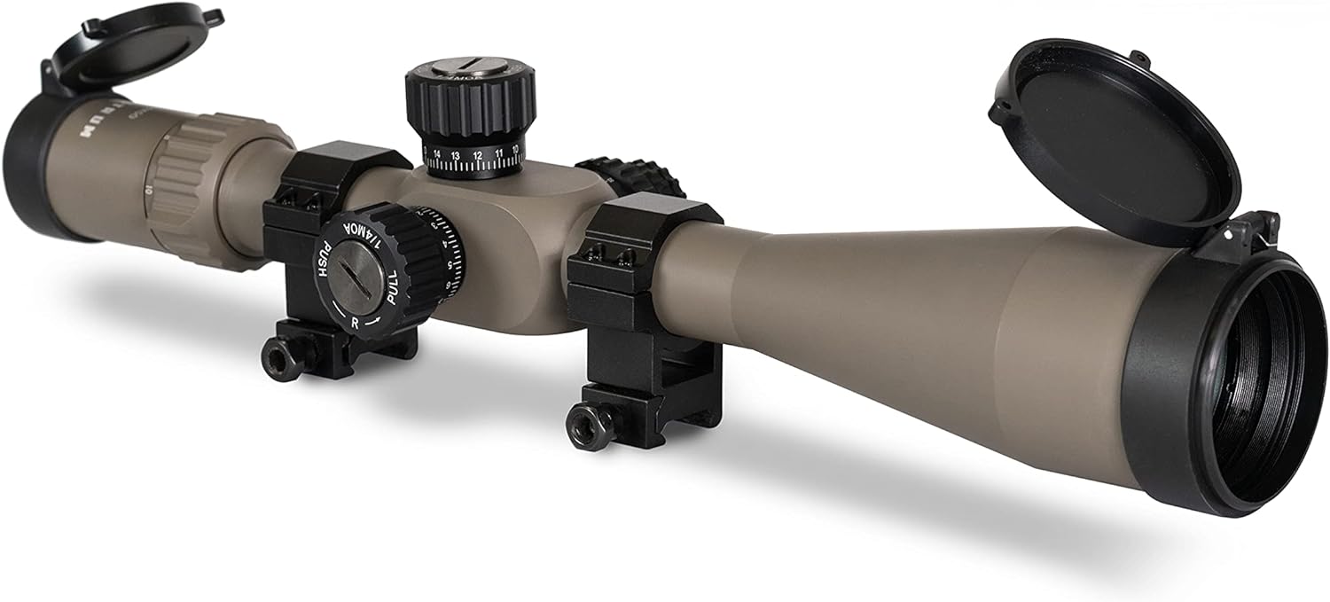 Monstrum G3 6-24x50 First Focal Plane FFP Rifle Scope with Illuminated MOA Reticle and Adjustable Objective - Monstrum G3 6-24x50 Rifle Scope Review