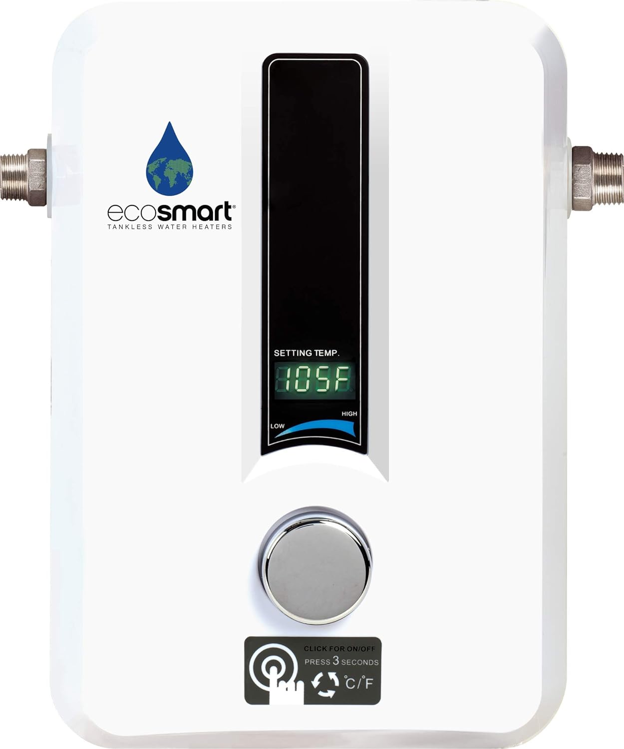 EcoSmart ECO 11 Electric Tankless Water Heater, 13KW at 240 Volts with Patented Self Modulating Technology - EcoSmart ECO 11 Electric Tankless Water Heater Review