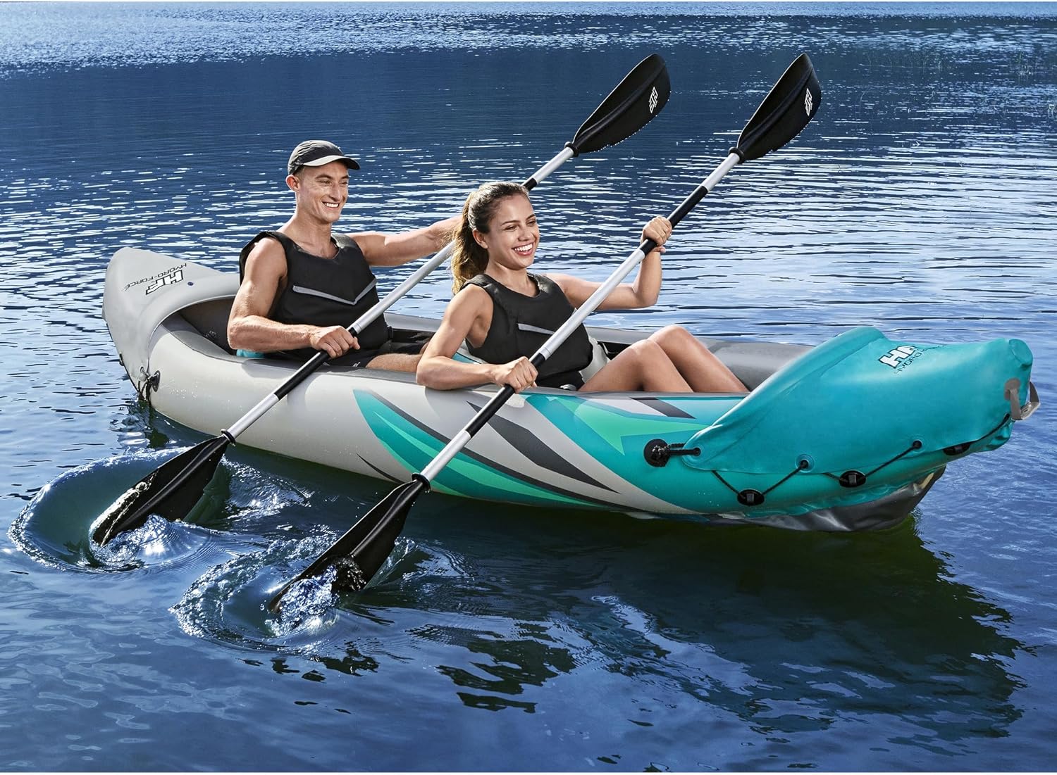 Bestway Hydro Force Inflatable Kayak Set | Includes Seat, Paddle, Hand Pump, Storage Carry Bag | Great for Adults, Kids and Families - Bestway Hydro Force Inflatable Kayak Set Review