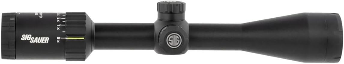 Sig Sauer Waterproof Fogproof Hunting Second Focal Plane 1-inch Tube Diameter 3-9X40mm Whiskey3 Scope, Quadplex Reticle - Sig Sauer Whiskey3 Scope Review