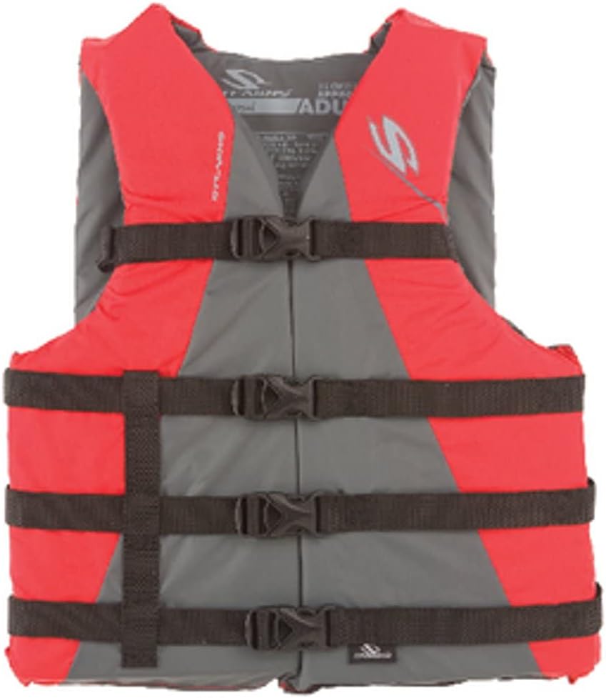 Stearns Adult Watersport Classic Series Life Vest, USCG Approved Type III Life Jacket for Adults, Great for Boating, Fishing, Tubing,  Other Water Sports, Standard  Oversized Options - Stearns Life Vest Review