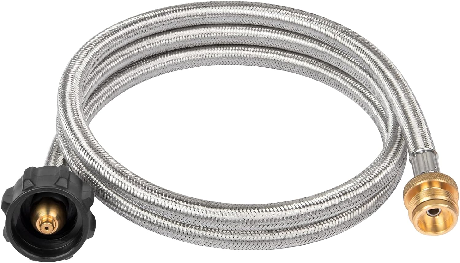 SHINESTAR Propane Adapter Hose, 12FT Propane Hose for Mr. Heater Buddy Heater, Blackstone Tabletop Griddle, Portable Propane Camping Stove and More, Connects to 5-40 lb Propane Tank - SHINESTAR Propane Adapter Hose Review