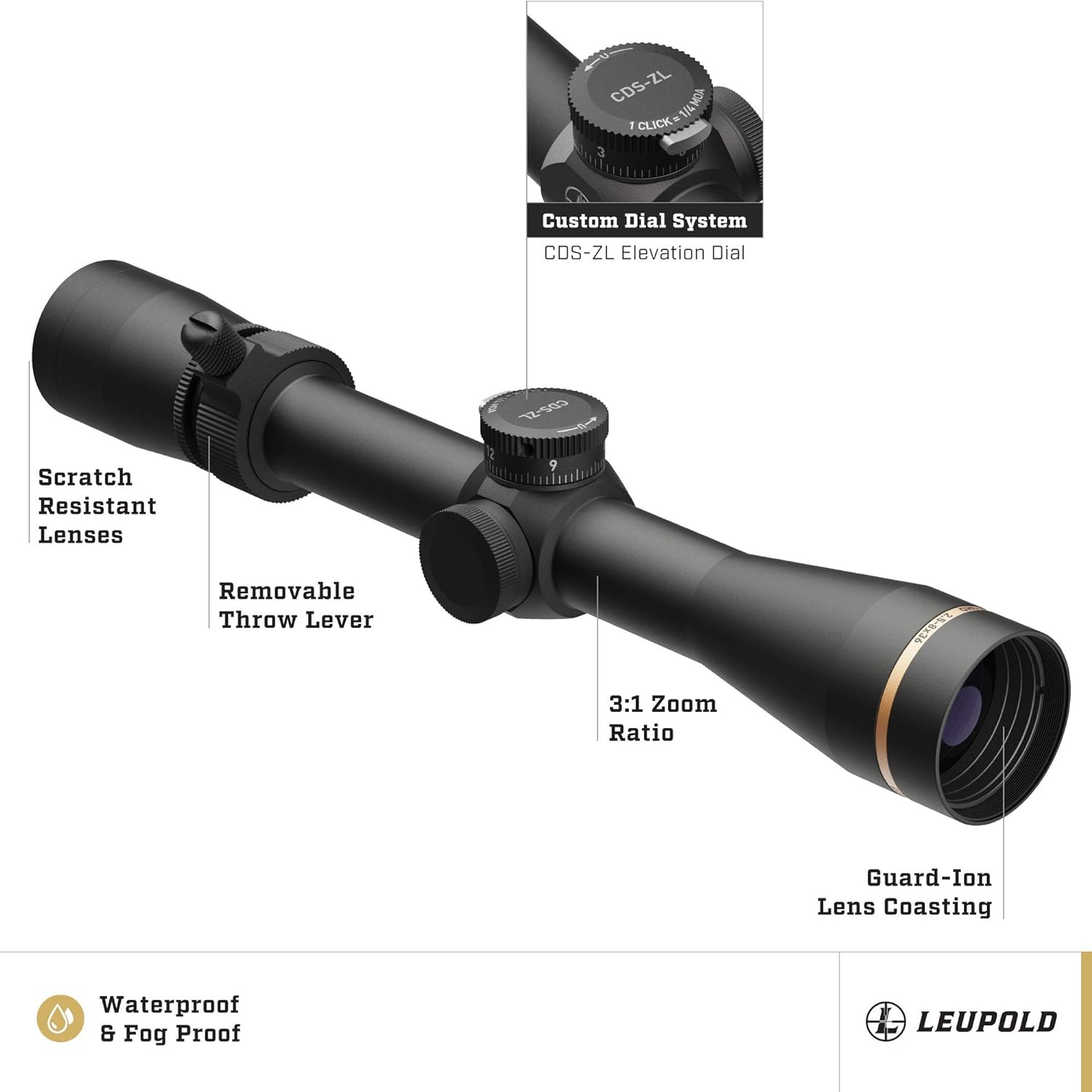 VX-3HD 2.5-8x36 (1 inch) CDS-ZL Duplex - VX-3HD 2.5-8x36 Duplex Scope Review