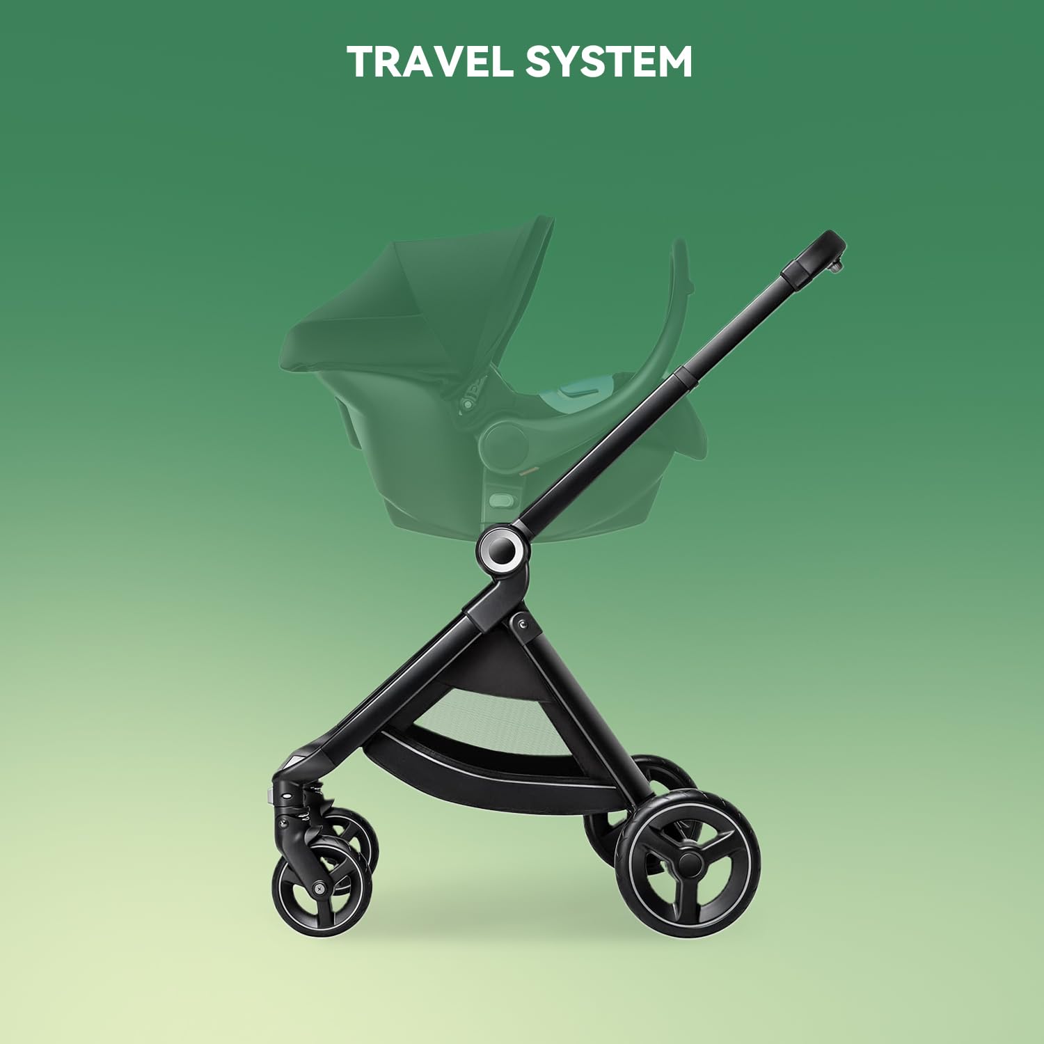 Reversible Baby Stroller, ELITTLE EMU Full-Size Toddler Stroller, Full Recline Cockpit Compact Stroller, 0-36 Months Newborn Infant Stroller, All-Terrain Stroller for City, Outdoor, Travel (Black) - Reversible Baby Stroller Review