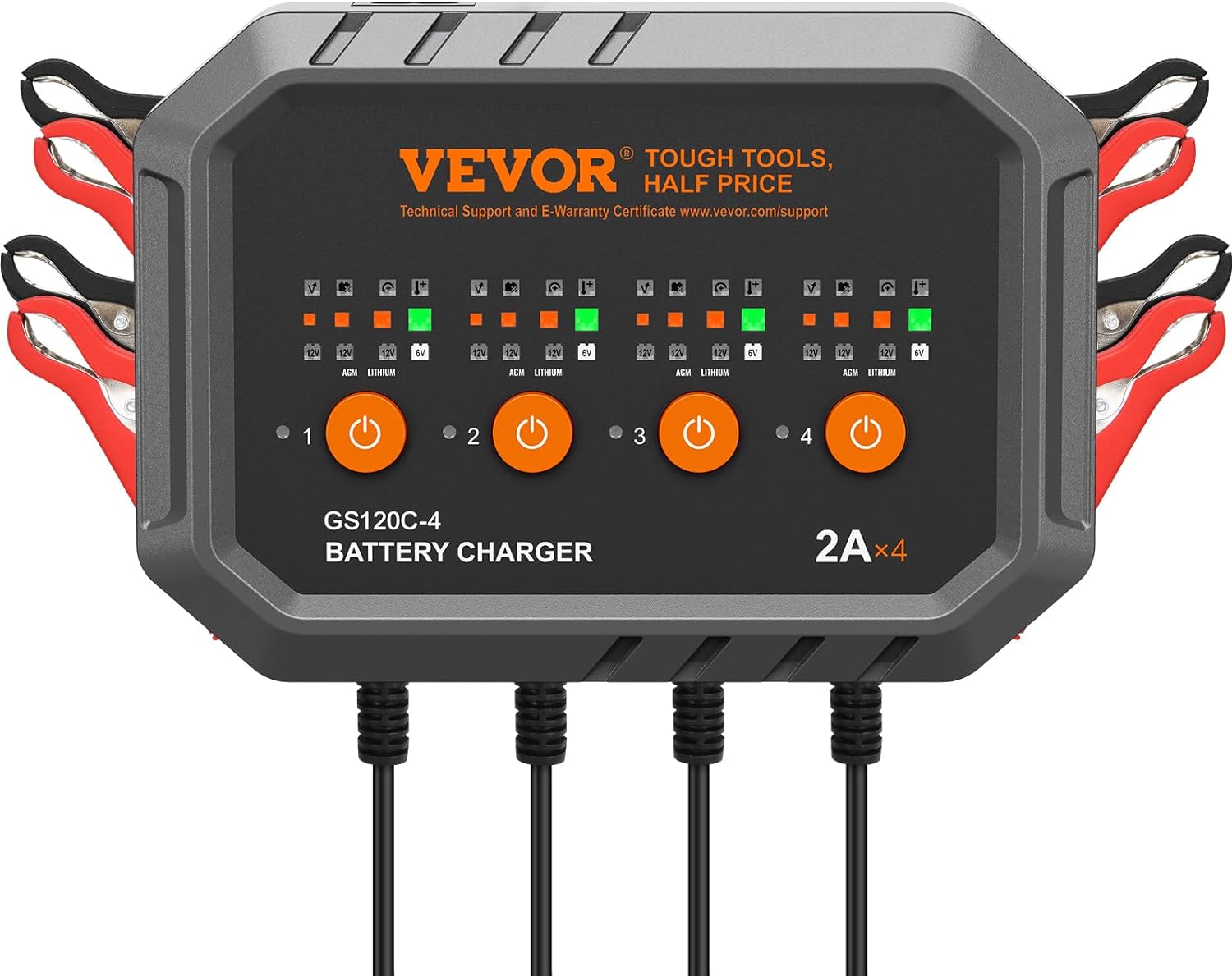 VEVOR Smart Battery Charger Review