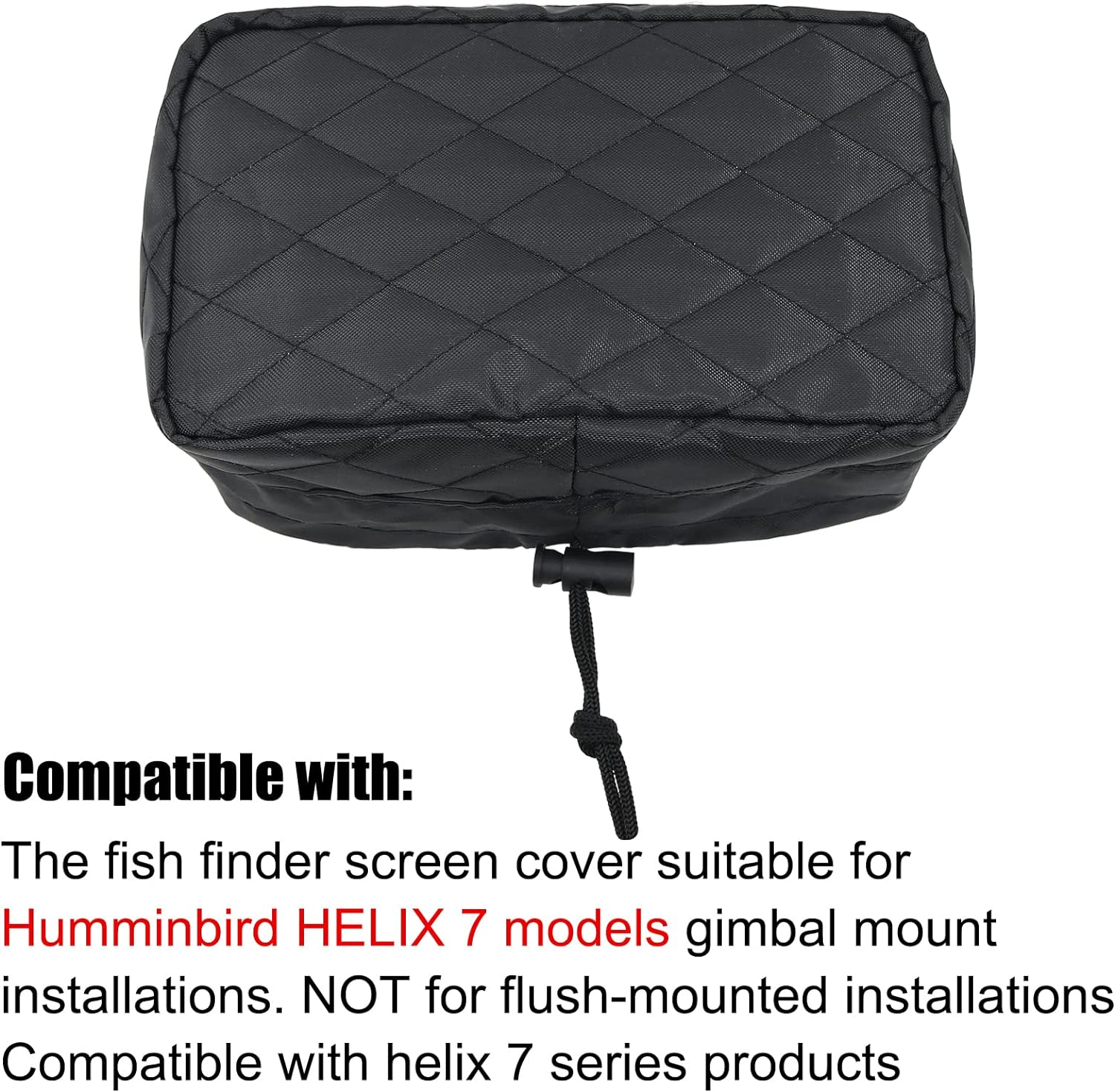 Fish Finder Screen Cover for Compatible with Humminbird Helix 7 All Series with Drawstring Professional Protection for Screen from Sun Weather Damage - Fish Finder Screen Cover Review