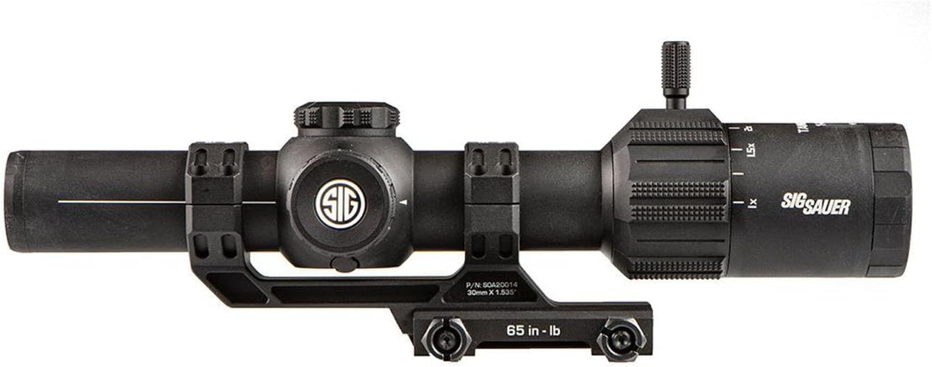 SIG SAUER Tango-MSR LPVO 1-6X24mm Waterproof Fog-Proof Rugged Tactical Hunting Scope | Illuminated MSR BDC-6 Reticle - SIG SAUER Tango-MSR LPVO Scope Review