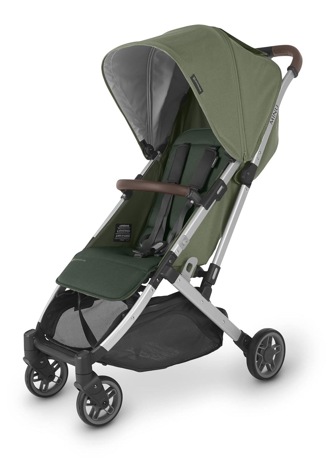 UPPAbaby Minu V2 Travel Stroller/Lightweight, Portable Design/One-Hand Fold/Shoulder Strap and Leather Bumper Bar Included/Noa (Navy/Carbon Frame/Saddle Leather) - Lightweight Portable Design Review