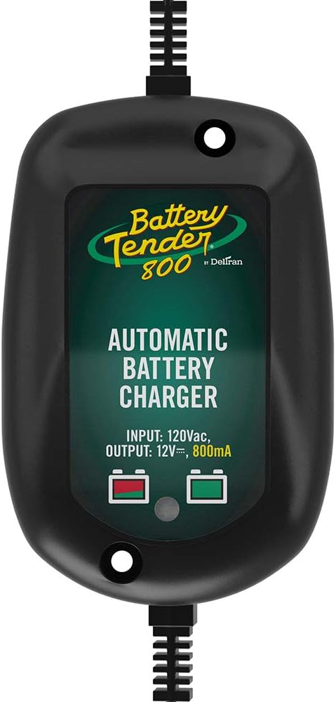 Battery Tender® 12V, 800mA Weatherproof Battery Charger for Marine Applications Designed for Lead Acid, AGM and Gel Cell Batteries - Battery Tender 12V Charger Review
