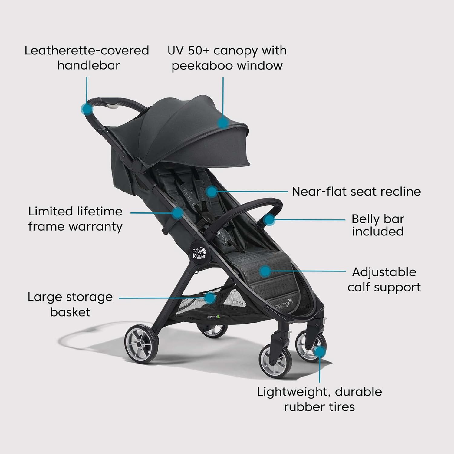 Baby Jogger City Tour 2 Double Stroller - Baby Jogger City Tour 2 Double Stroller Review 1