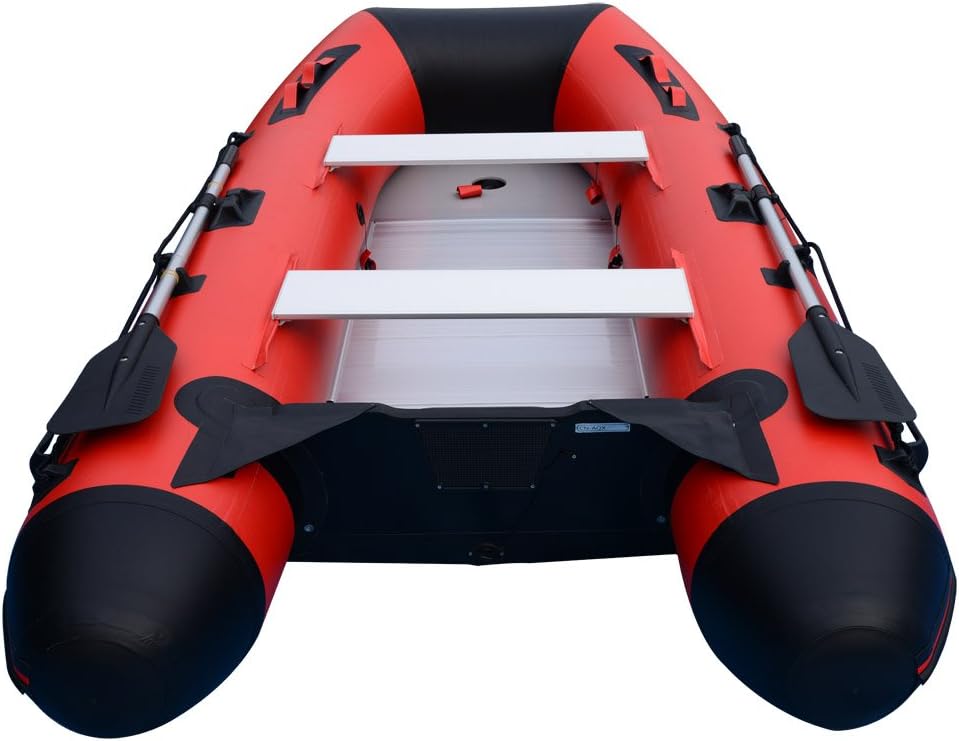 BRIS 10ft Inflatable Boat Inflatable Rafting Fishing Dinghy Tender Pontoon Boat - BRIS 10ft Inflatable Boat Review