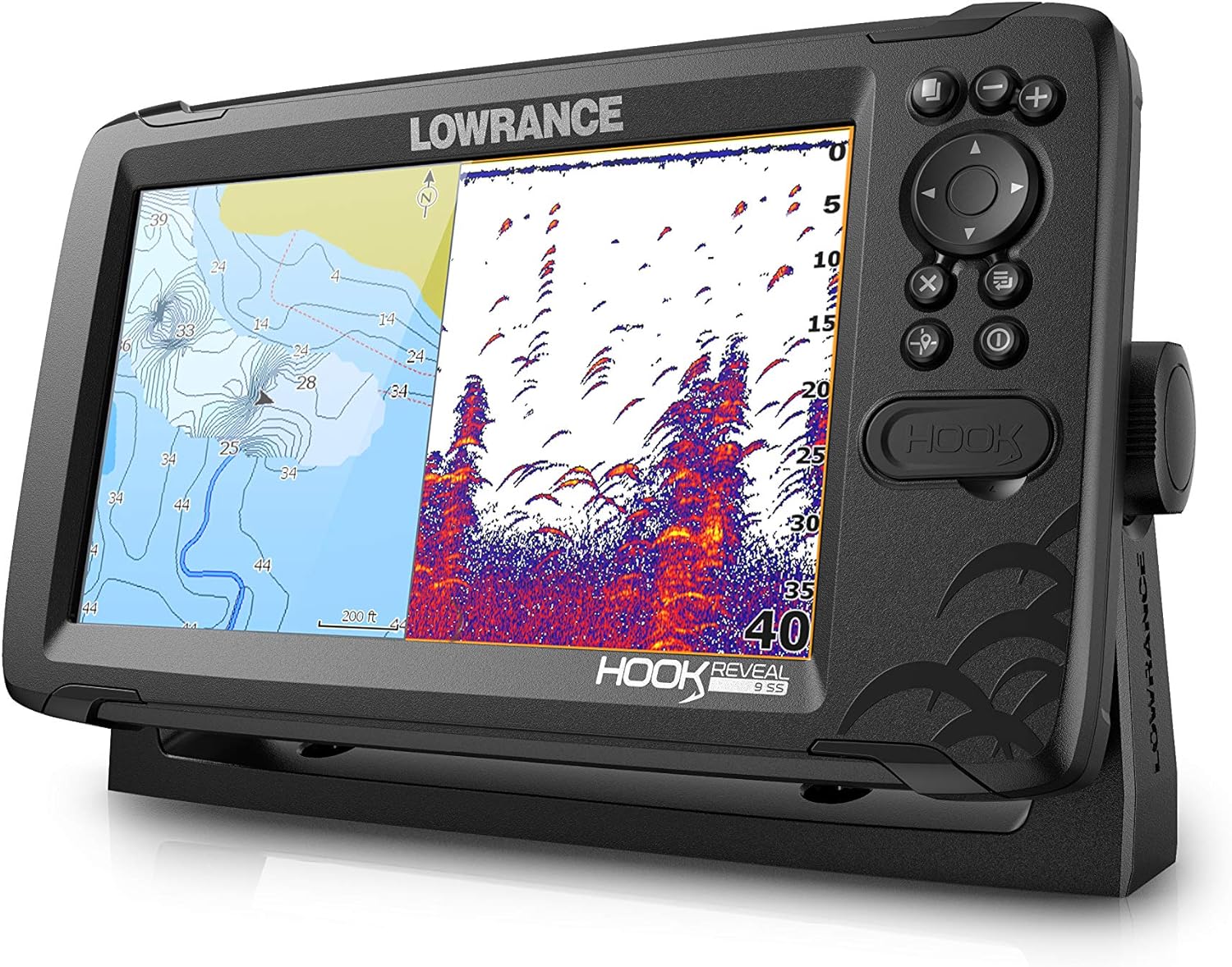 Lowrance Hook Reveal 9 inch Fishfinders with Preloaded C-MAP Options - Lowrance Hook Reveal 9 Inch Fishfinders Review