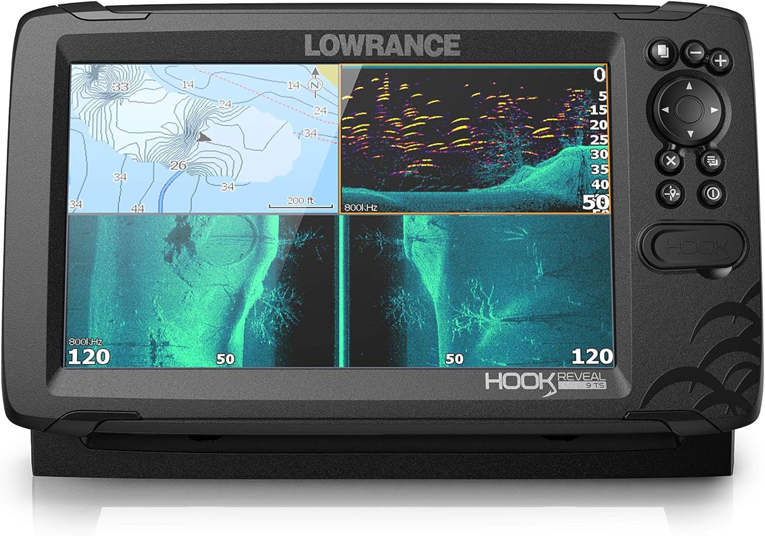 Lowrance Hook Reveal 9 Inch Fishfinders Review