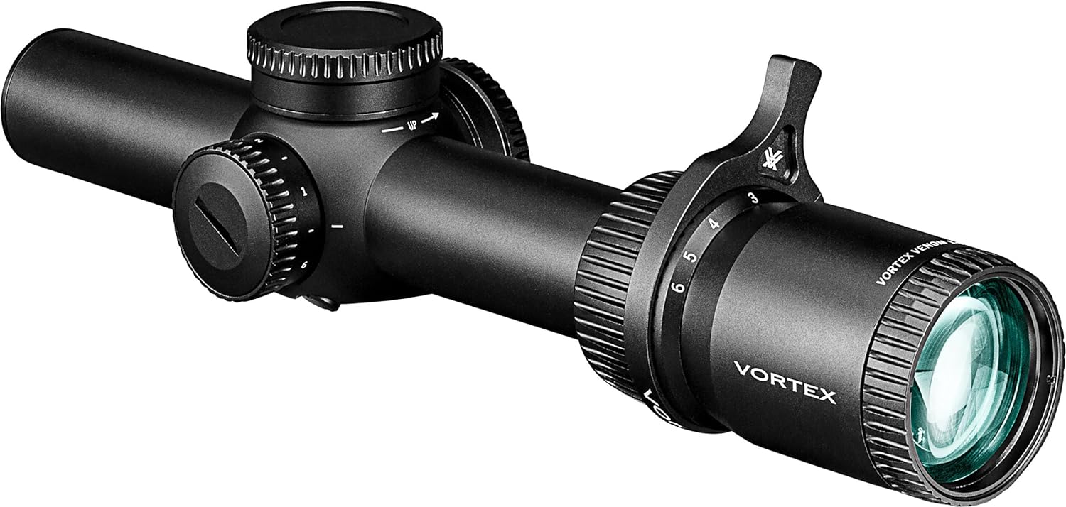 Vortex Optics Venom 1-6x24 Second Focal Plane Riflescope - BDC3 Reticle - Vortex Optics Venom 1-6x24 Riflescope Review