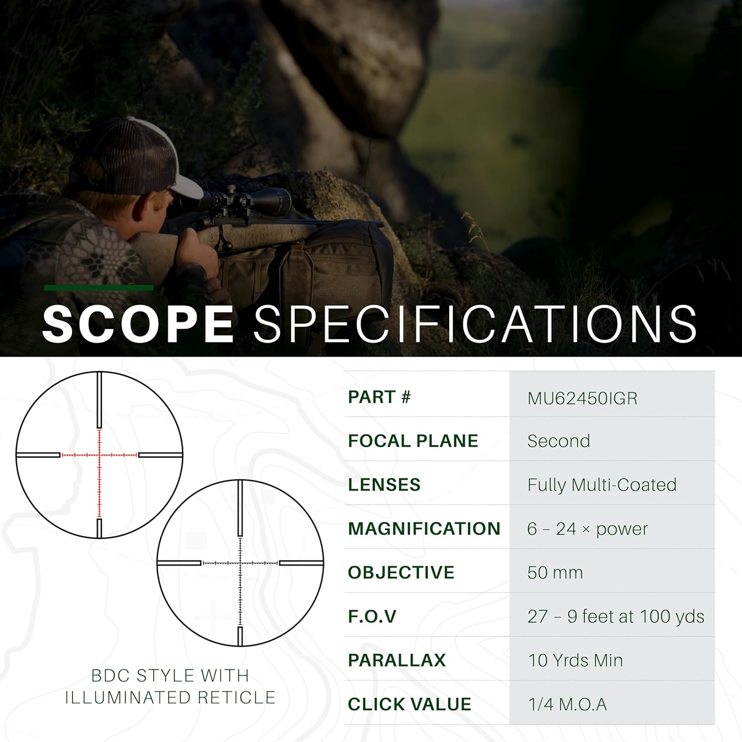 Mueller Optics 6-24×50 Rifle Scope: Precision Redefined - Mueller Optics 6-24×50 Rifle Scope: Precision Redefined Review