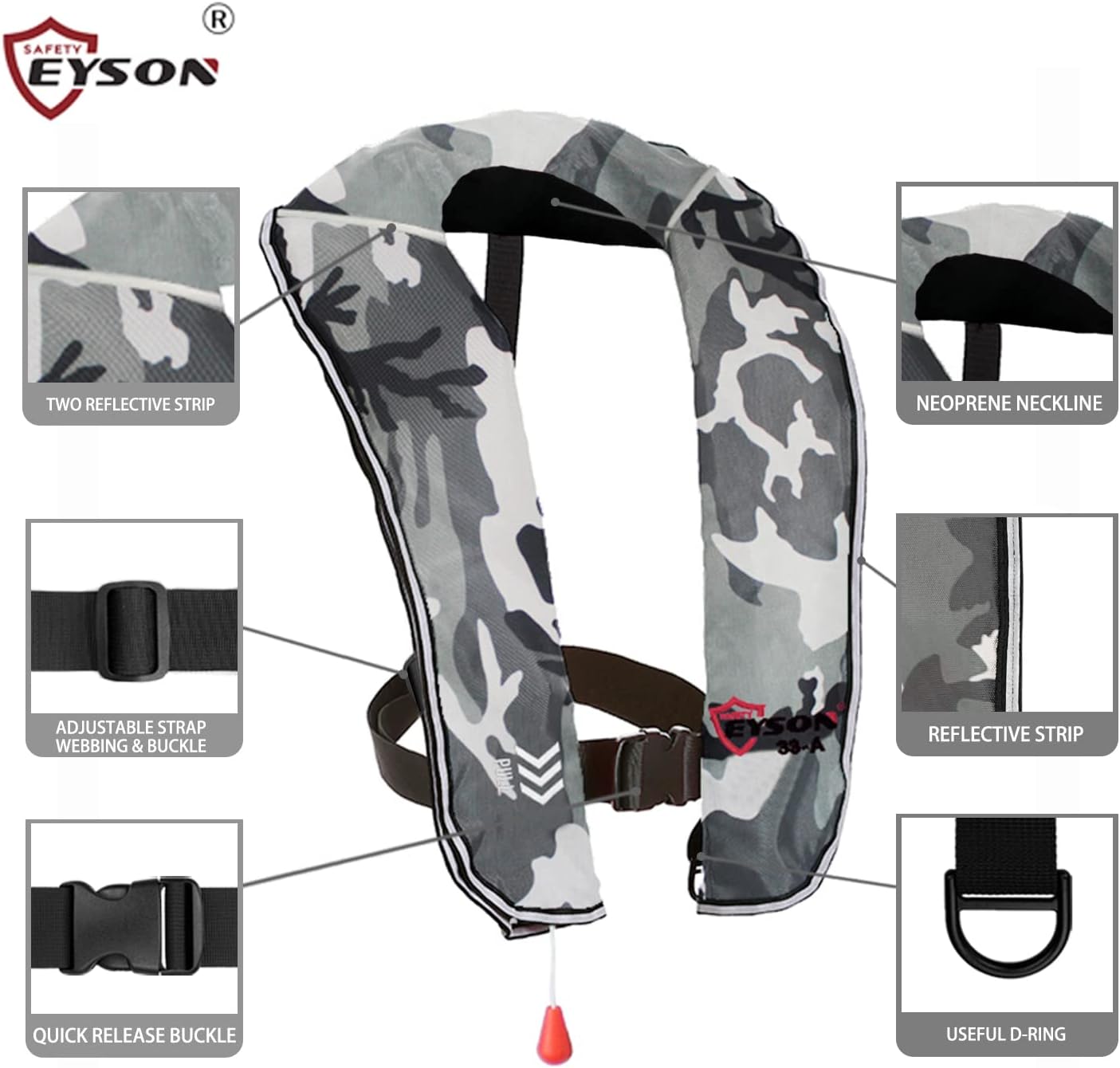 Eyson Inflatable Life Jacket Review