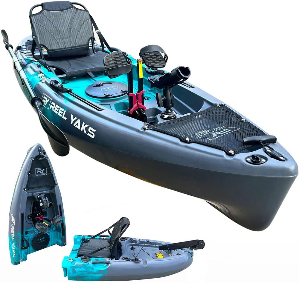 9.5ft Modular Fishing Kayak | Super Lightweight, 400lbs Capacity | Easy to Store - Easy to Carry | Beats Inflatables | No roof Racks - no Wall Racks | Adults Youths Kids | Sit on top - Modular Fishing Kayak Review