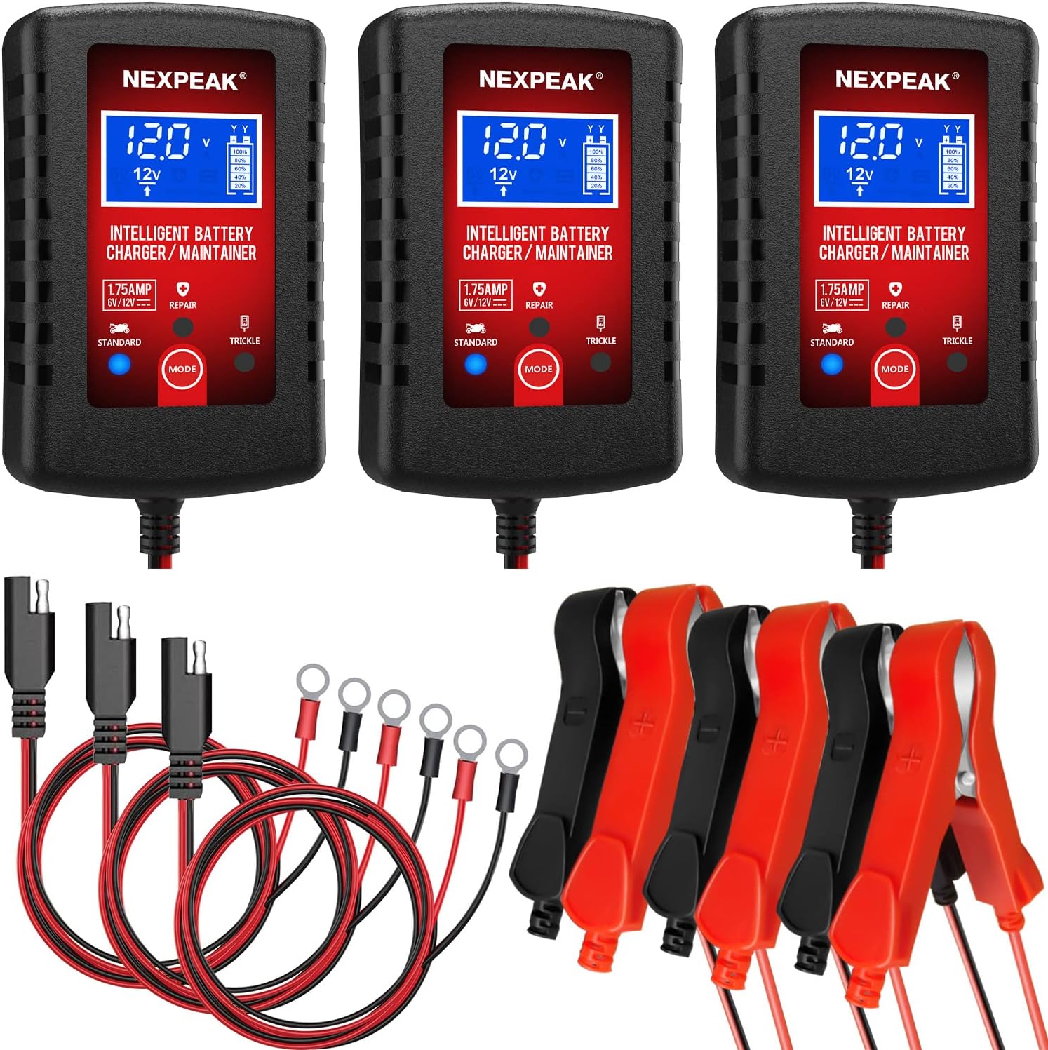 3-Pack Car Battery Charger Review