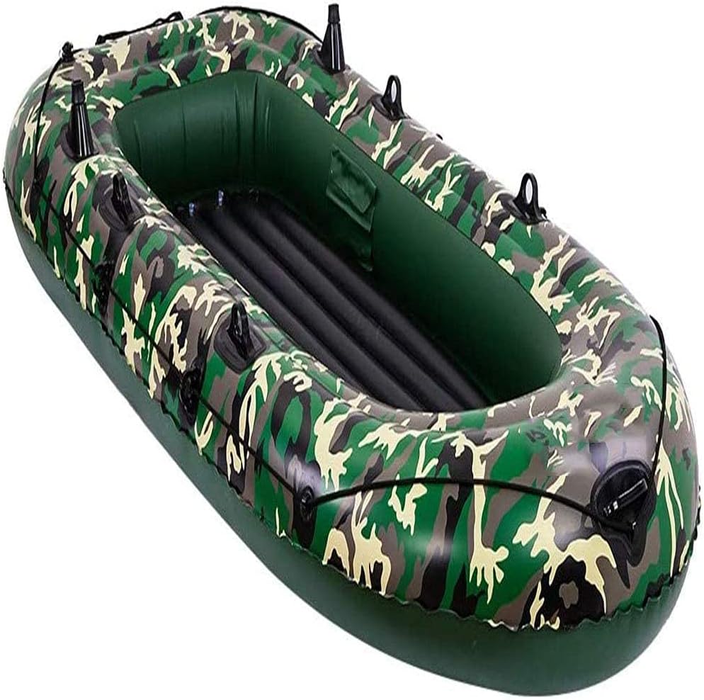 Inflatable Boat with Oars, Inflatable Fishing Boats for Adults 2/3/4 Person, Inflatable Boat for Pool with Oars, Inflatable Rafts - Inflatable Boat With Oars Review
